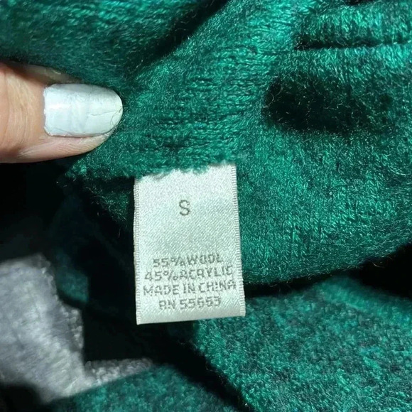 Kenar Coat/Jacket 55% wool 45% acrylic, flap front pockets,button front - Picture 10 of 10